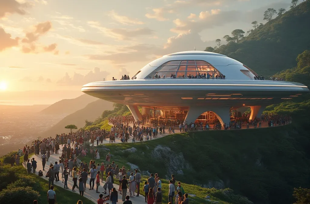 How a Flying Saucer Became the Beating Heart of a Mountain Park — And What It Means for Your Dome Business