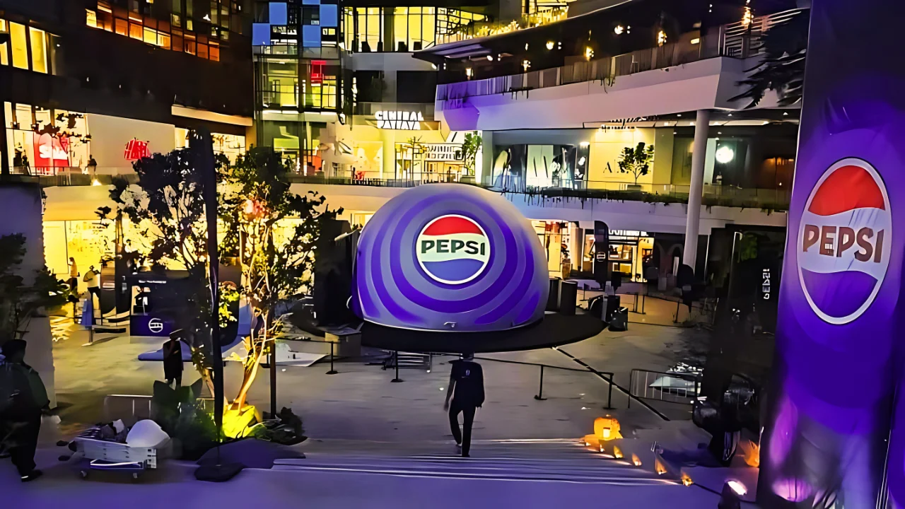 Pepsi Thailand Launches Immersive Dome Roadshow to Unveil Bold Rebrand