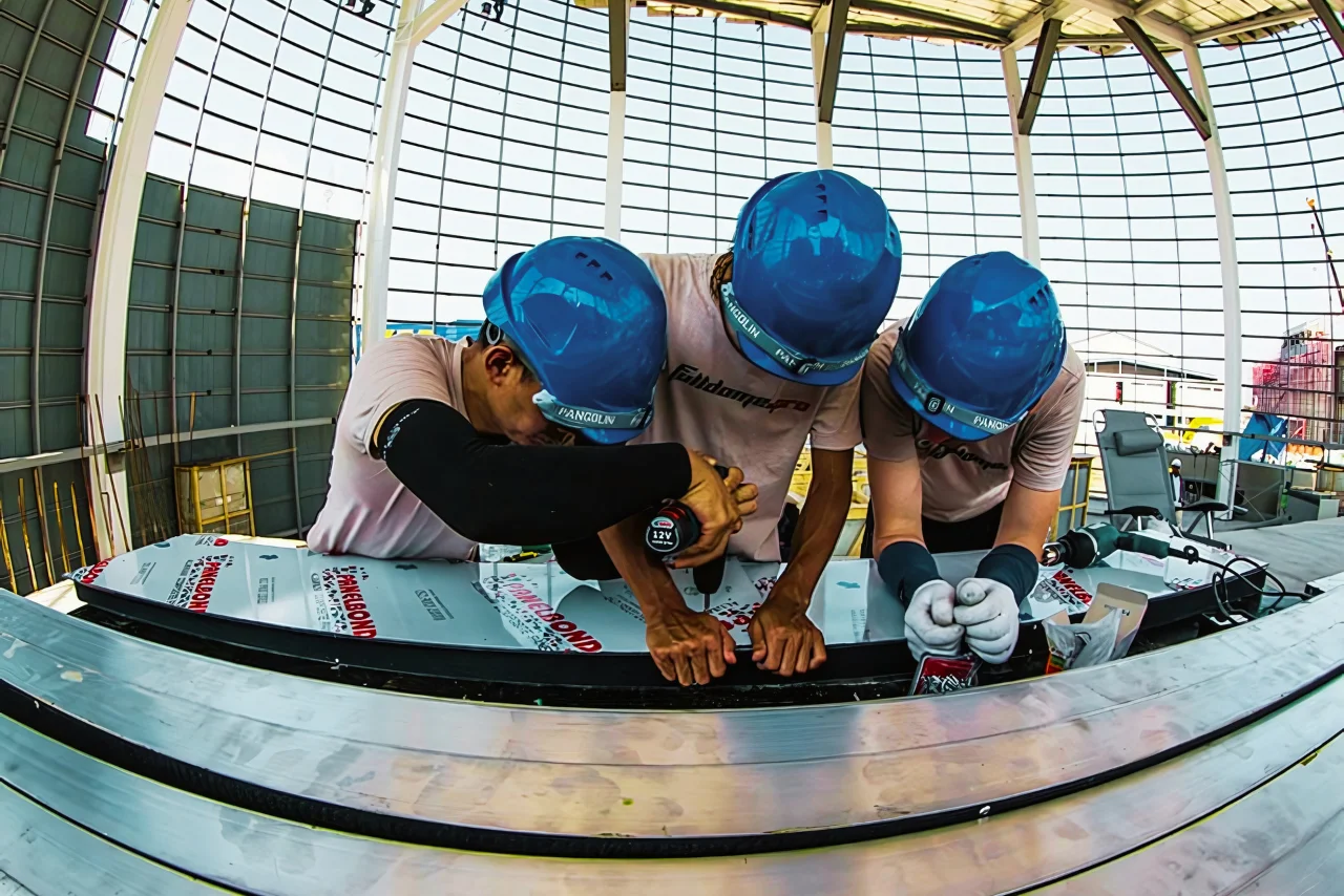 The Marvel Experience Thailand Installs Custom 21M & 18M Projection Domes with Fulldome Pro Technology