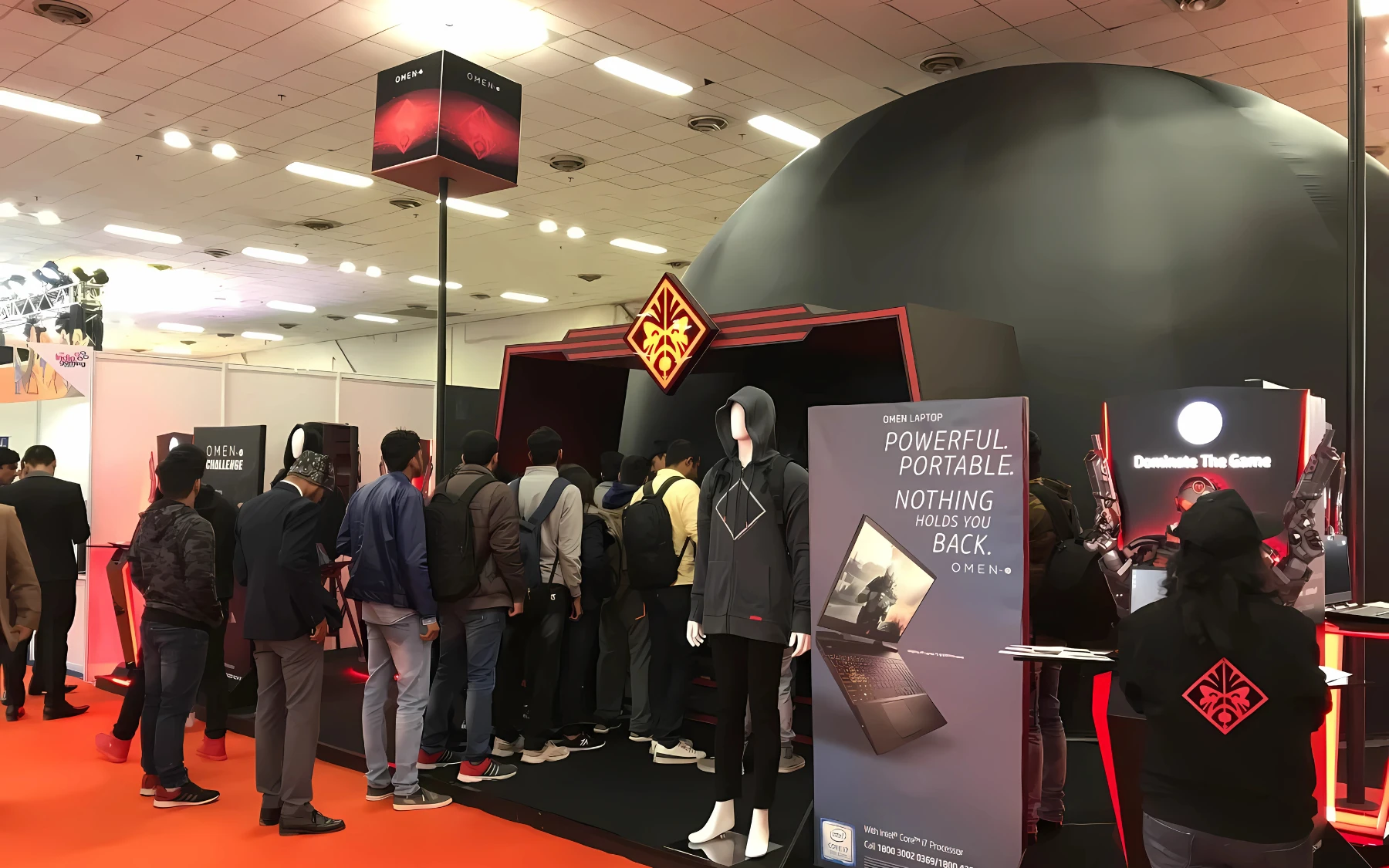 Immersive Event Dome for HP at India Gaming Show: A Fulldome India Showcase